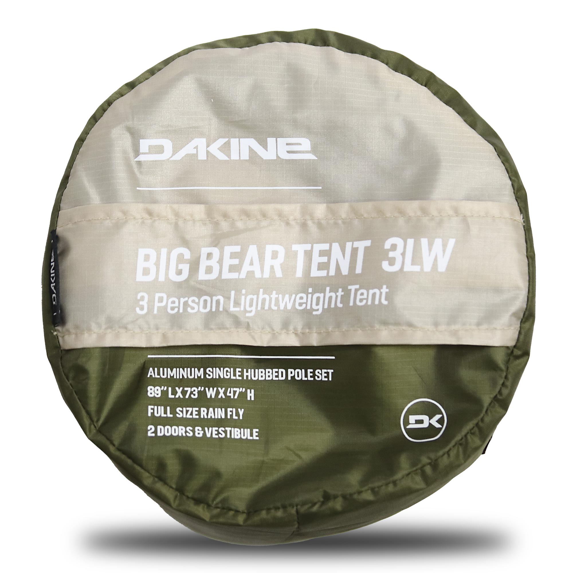 Big Bear 3-Person Tent - Mojave Desert/Dark Olive - Image 9