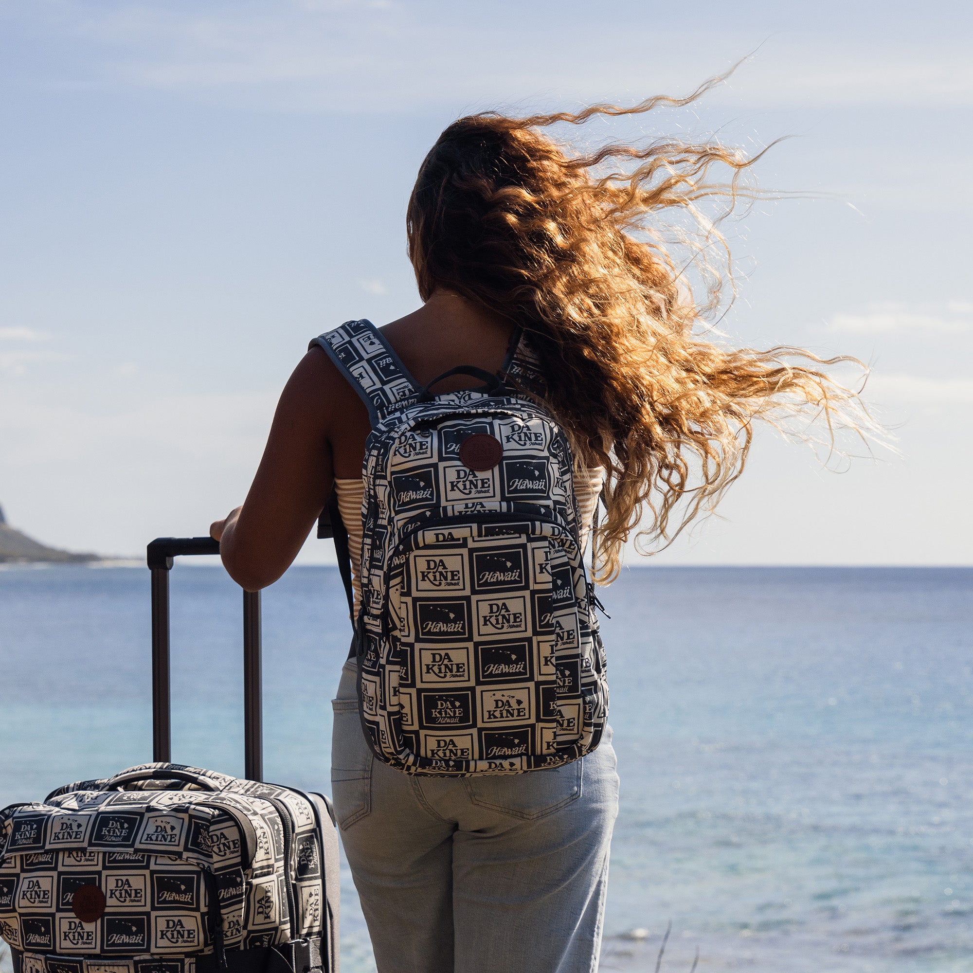 Campus Backpack 25L Hawaii - Asphalt Checker - Image 3