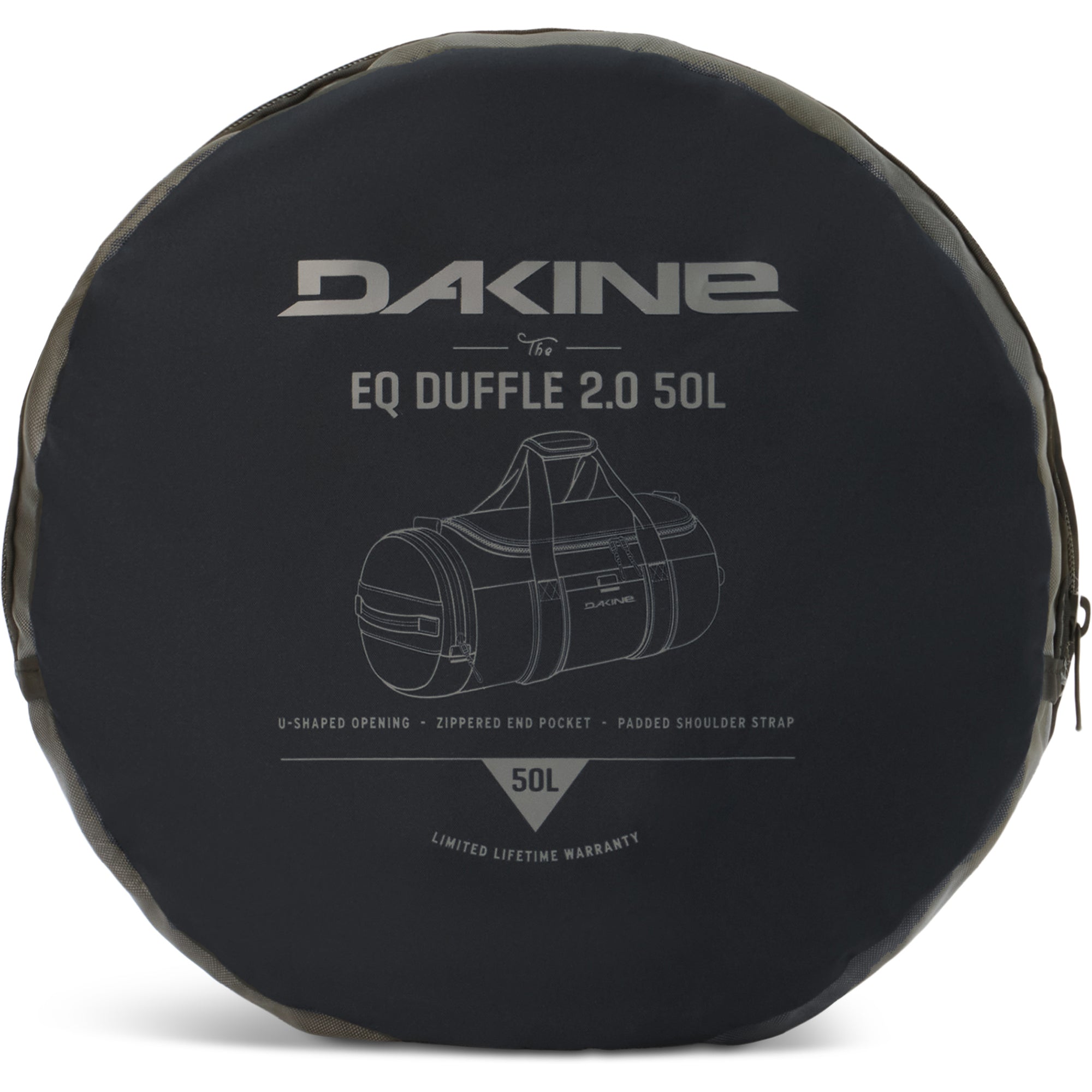 EQ Duffle 2.0 50L - Carbon Heather - Image 3