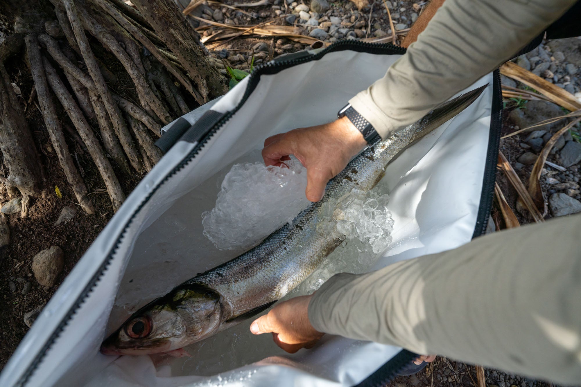 Freestanding Fish Bag 4' - Image 8