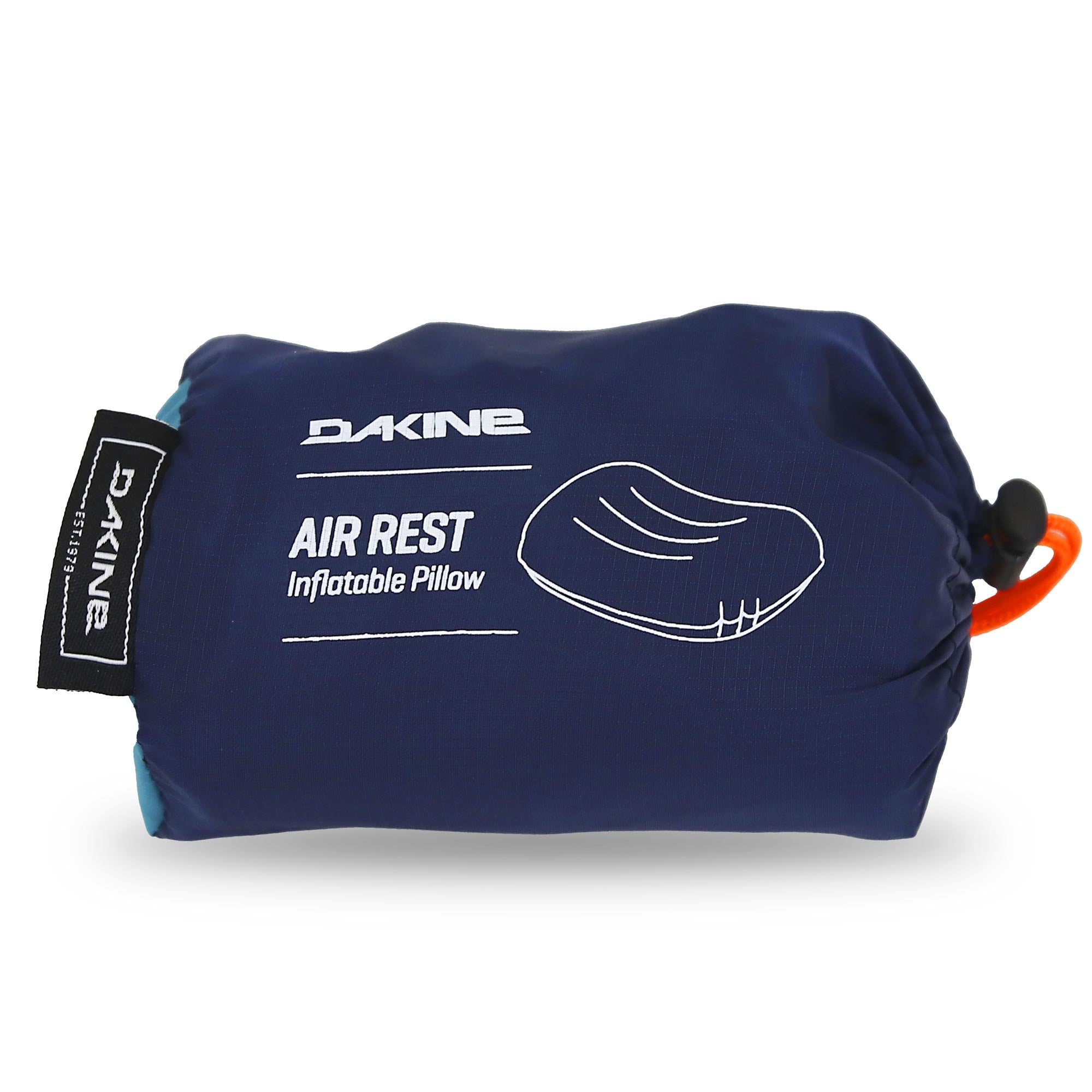 Inflatable Travel Pillow - Navy - Image 4