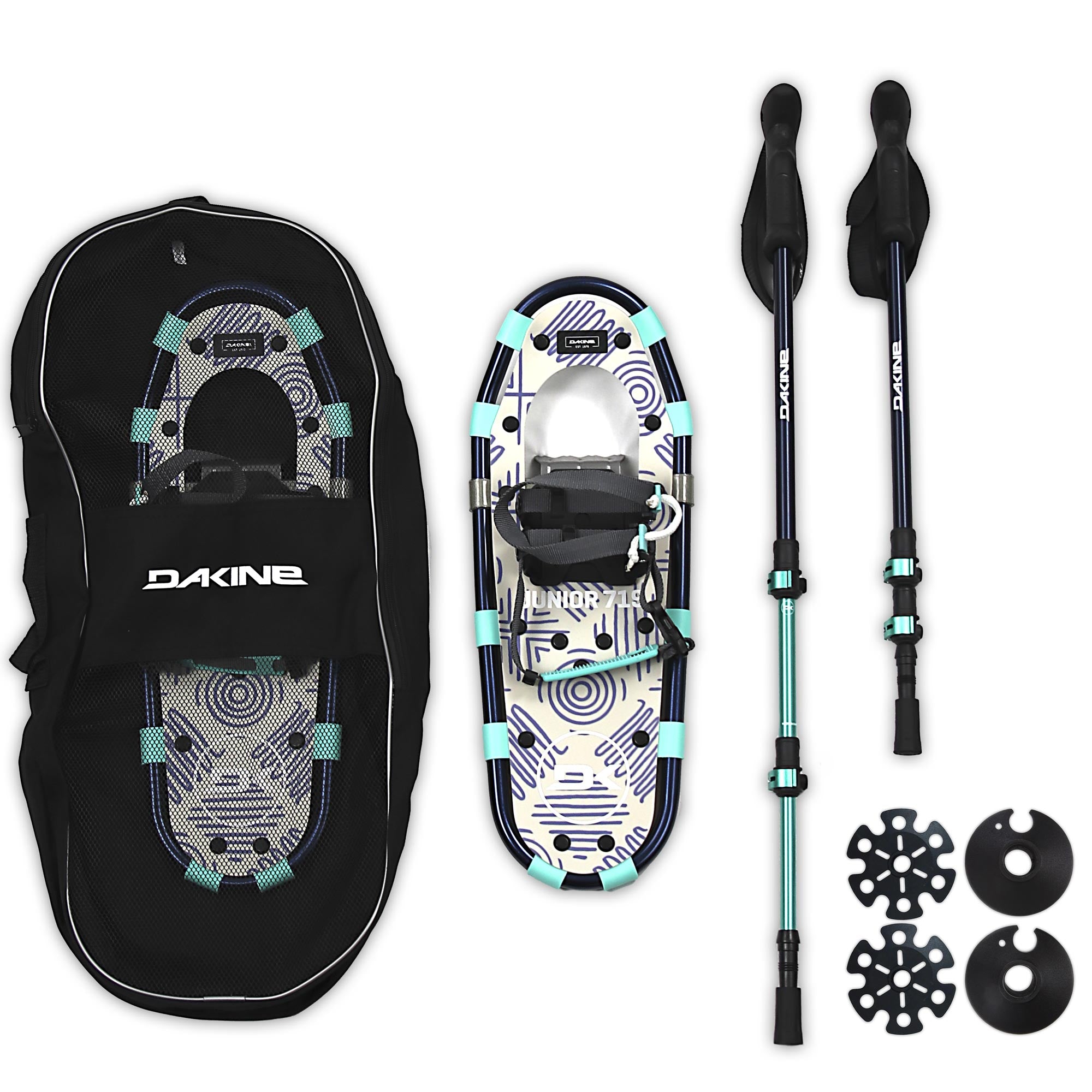 Junior 7x19 Aluminum Snowshoe Kit - Topo - Image 5