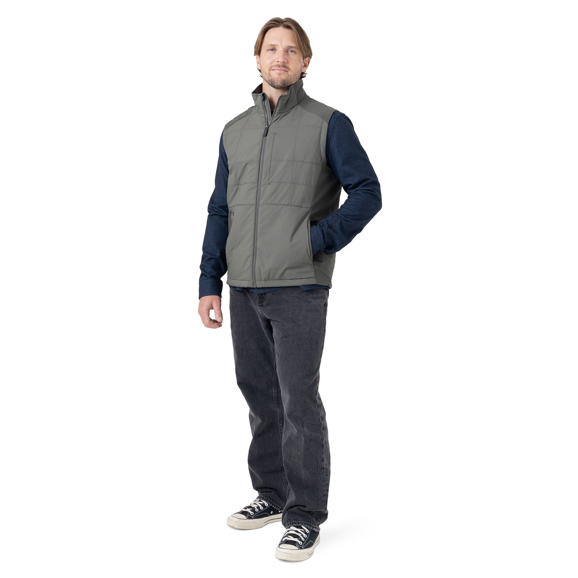 Light Wt. Mixed Media Vest - Chimera - Image 5