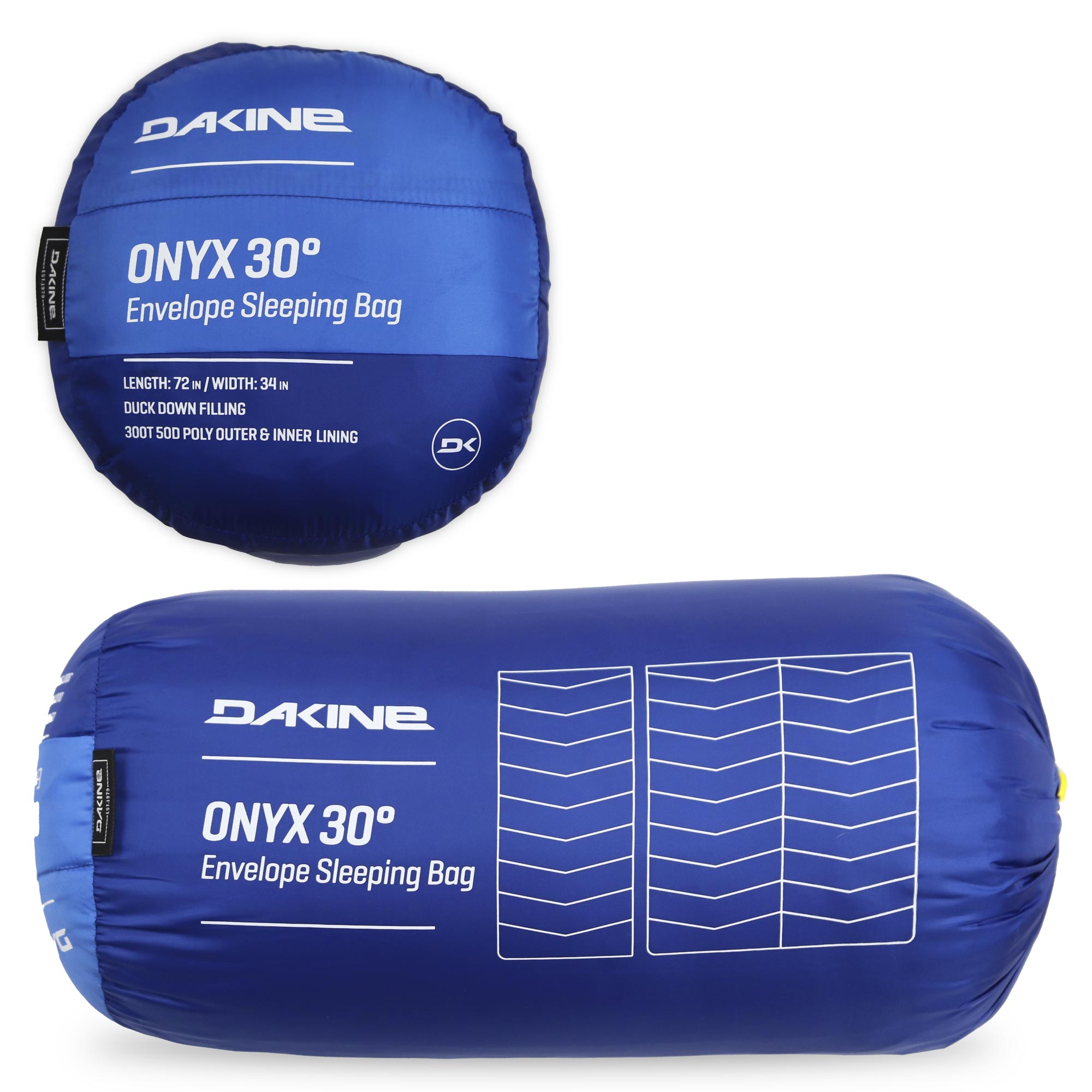 Onyx 30 Series Sleeping Bag - Blue/Yellow - Image 5