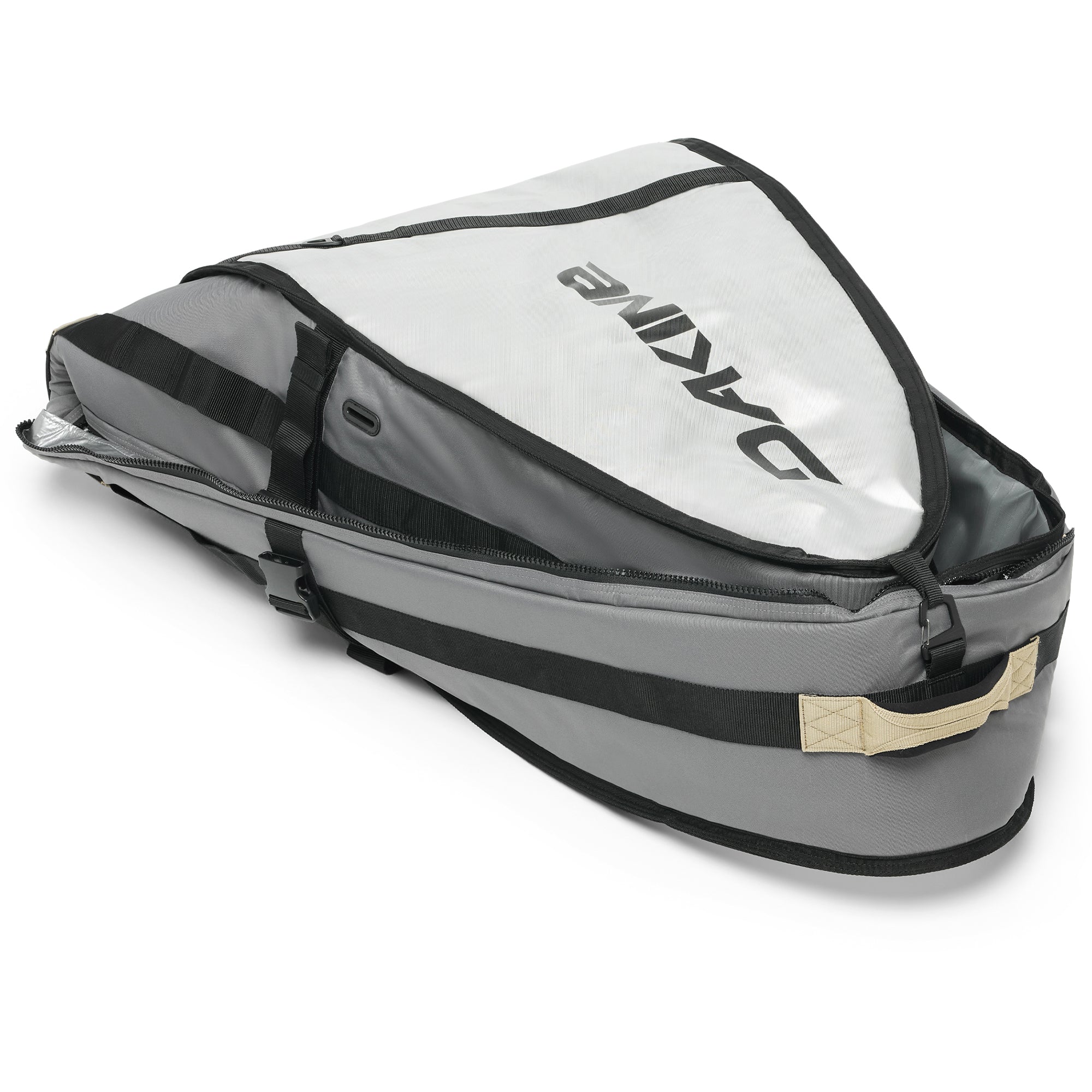Regulator Triple Surfboard Bag - Castlerock/Stone - Image 8