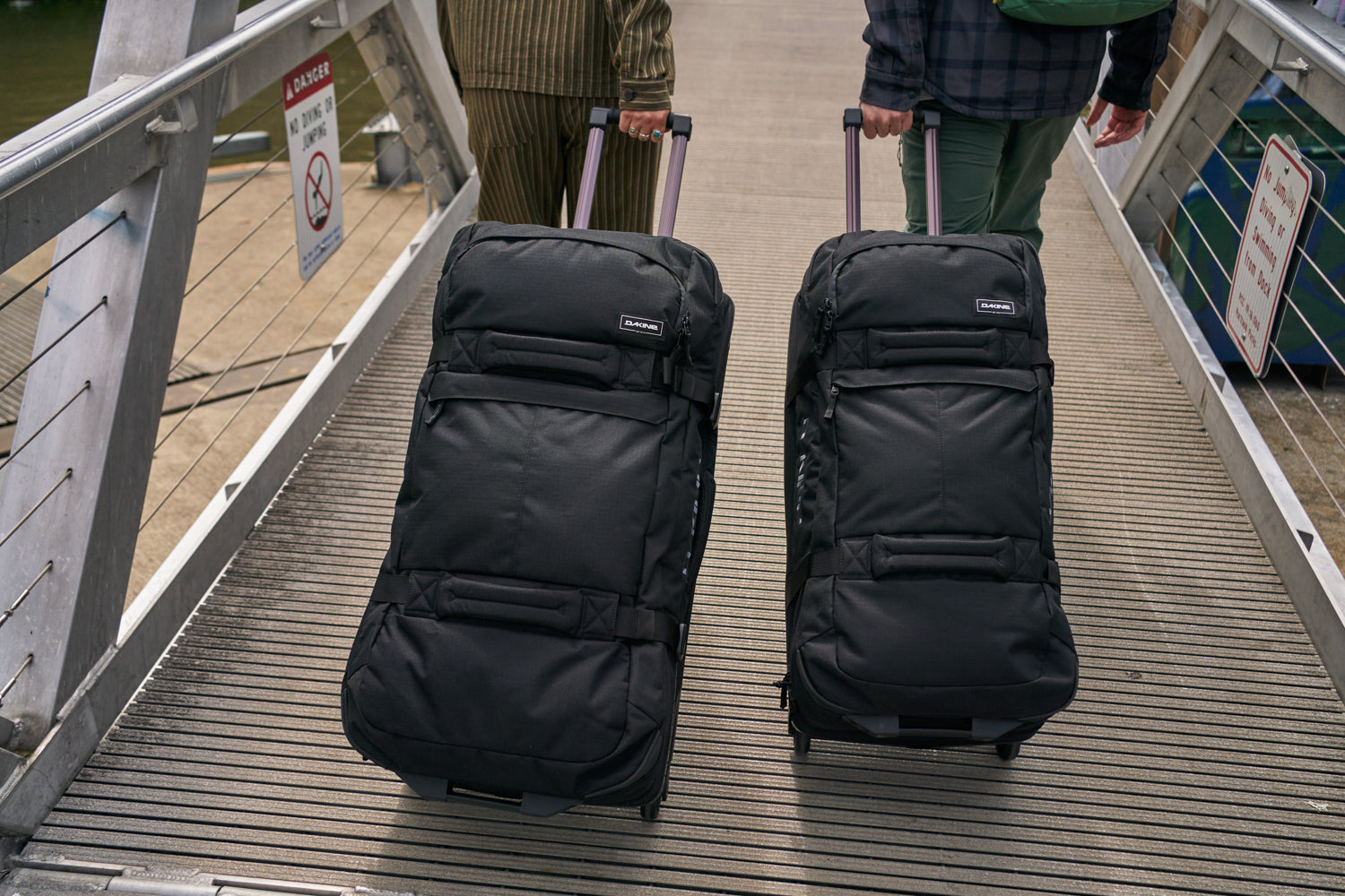 Split Roller Bag 110L - Black - Image 13