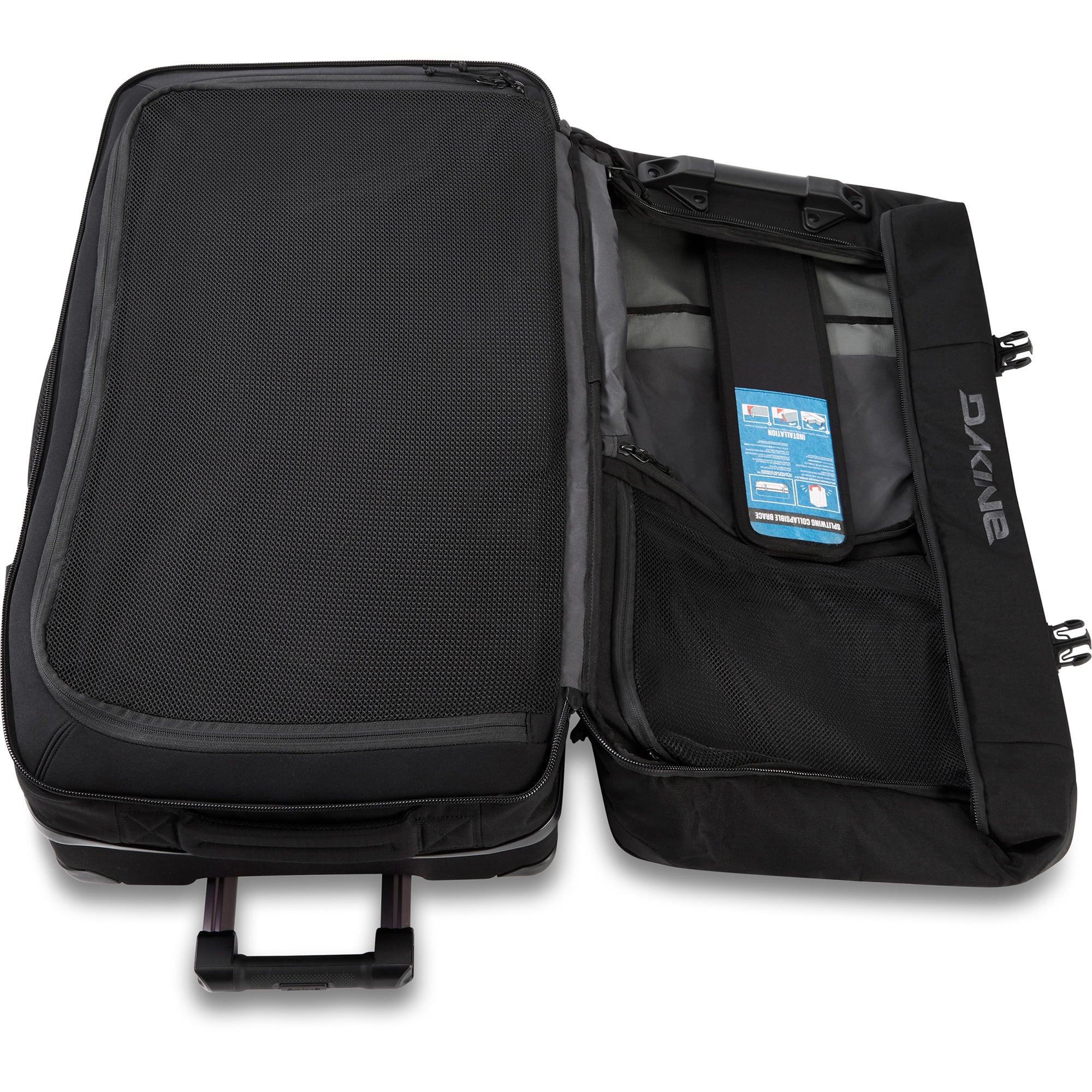 Split Roller Bag 85L - Black - Image 8