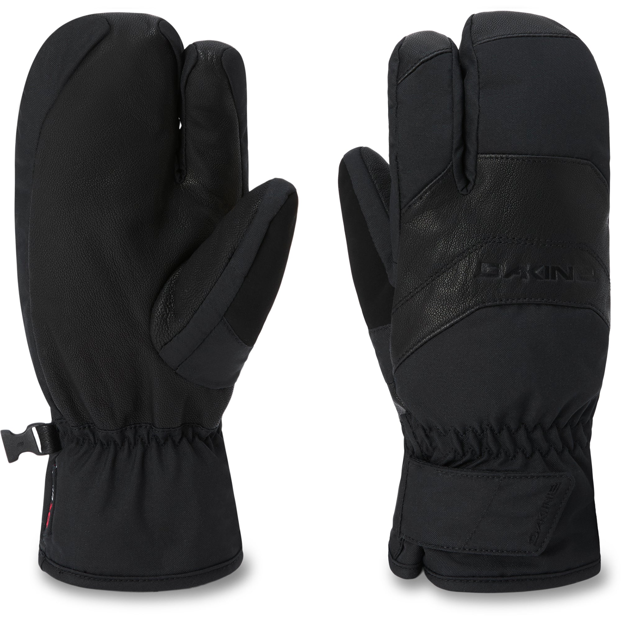 Womens Camaro Short Trigger Mitts - Black - Image 3