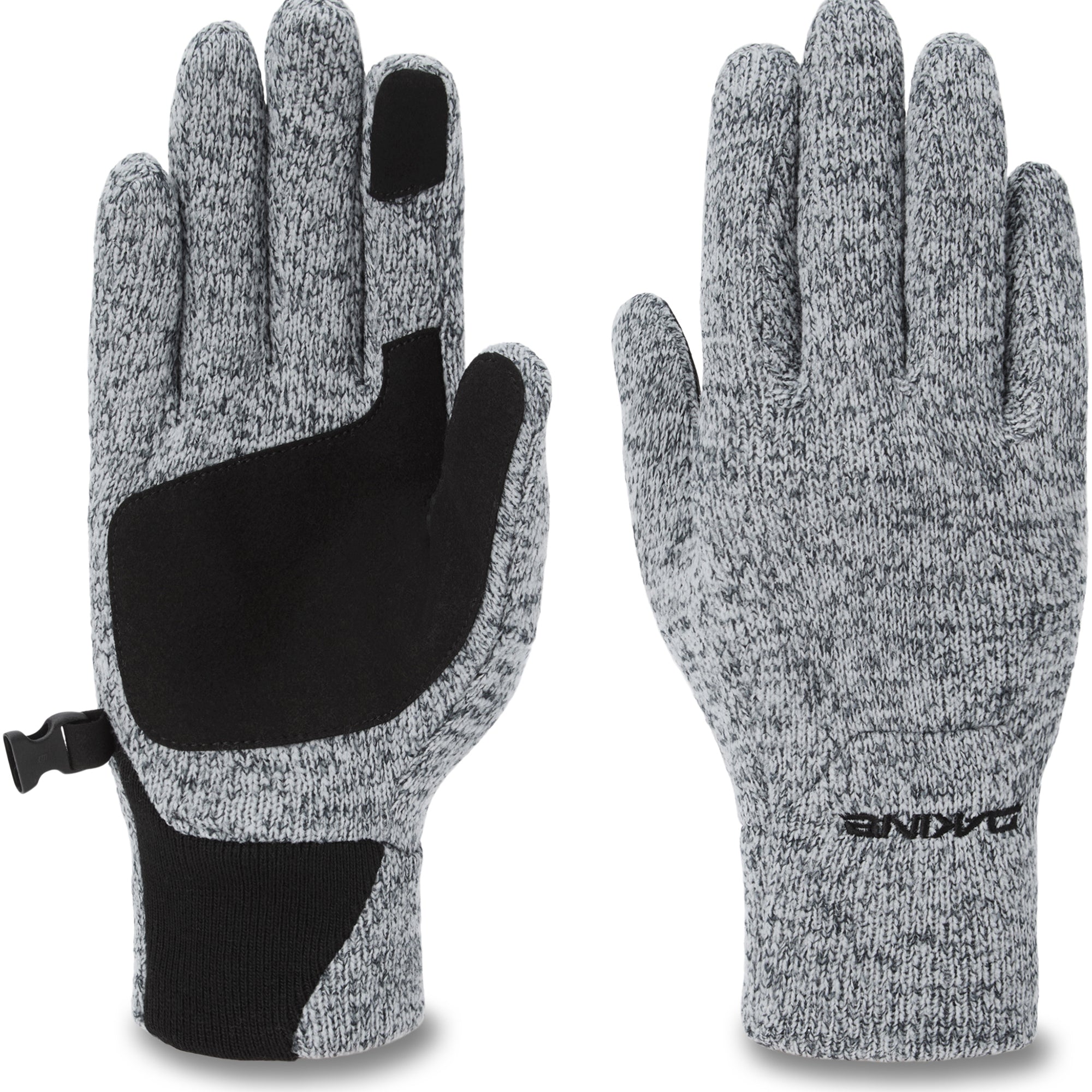 Womens Orion Short Gloves - Light Grey Heather - Image 3